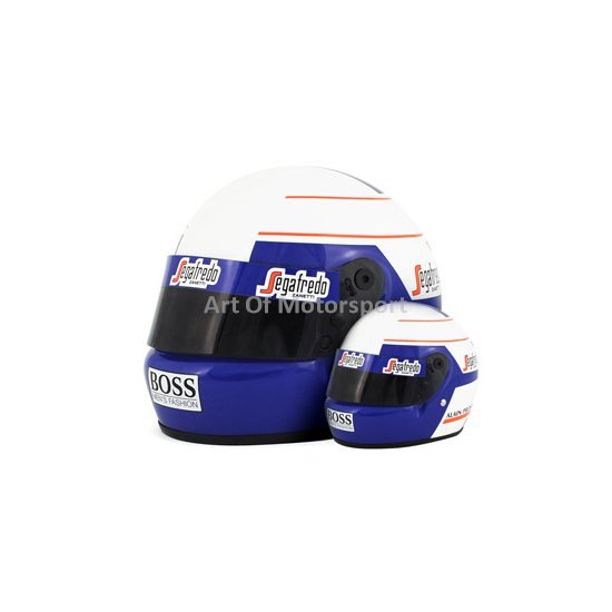 Alain Prost 1985 Mini Helmet