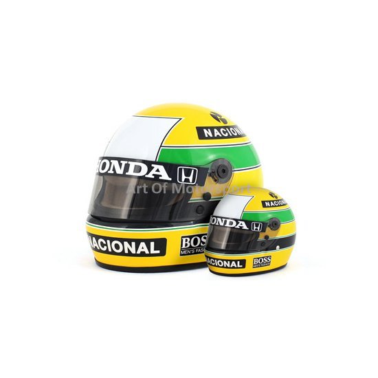 Ayrton Senna 1988 Mini Helmet