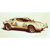 LANCIA STRATOS 15X21 REPRODUKCE