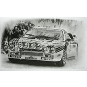 LANCIA 037 REPRODUKCE 30X42